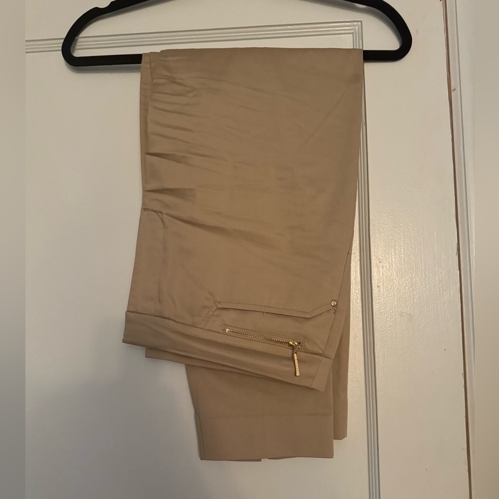 2 for $10. Jones New York Stretch Khaki Cropped Slacks Size 10